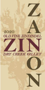 Zanon Zinfandel Old Vine Zinfandel 2020 Dry Creek Valley