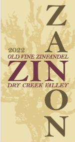 Zanon Old Vine Zinfandel 2022 Dry Creek Valley