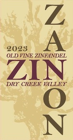 Zanon Old Vine Zinfandel 2022 Dry Creek Valley 2023 Zanon Zinfandel Old Vine Dry Creek Valley